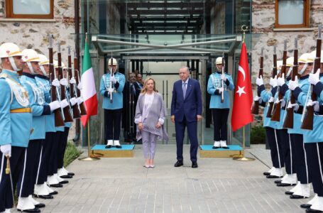 Ərdoğan Meloni və Dibeybe ilə görüşdü – FOTO