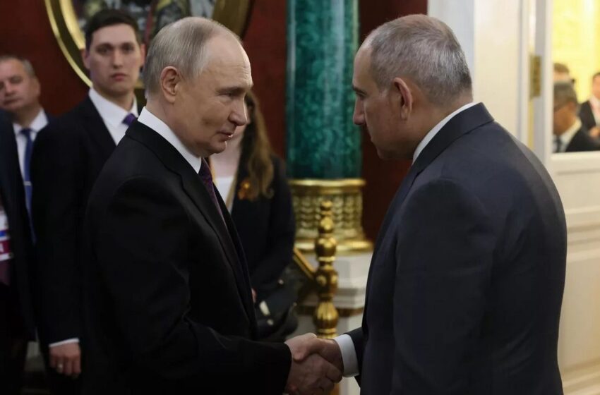 Paşinyan Putinə zəng etdi